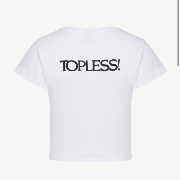 Réalisation Par Topless! Baby Tee - Picture 3 of 5